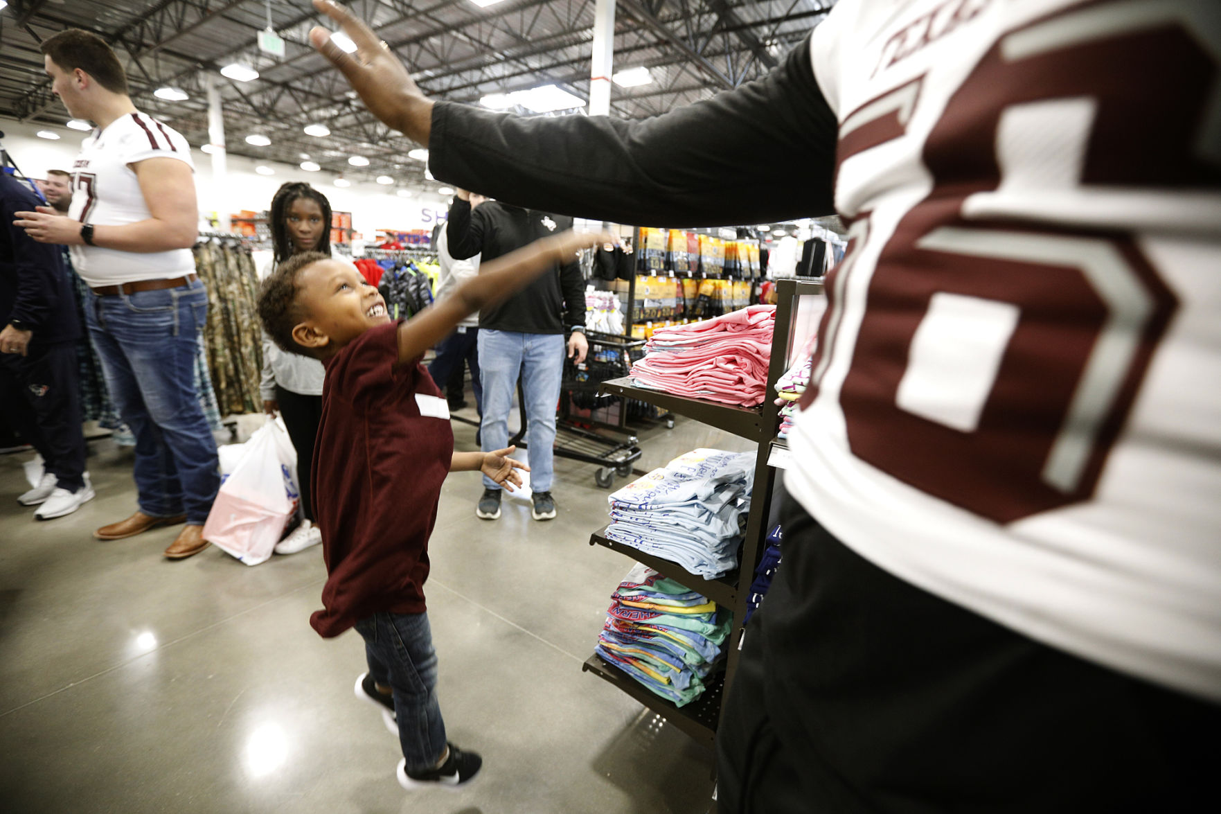 Texas Bowl shopping spree